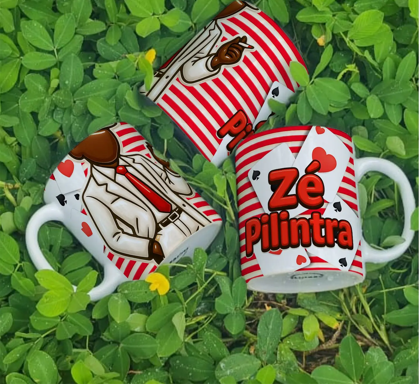 6 Artes para Caneca Zé Pilantra e Maria Navalha Arquivo Editável  6