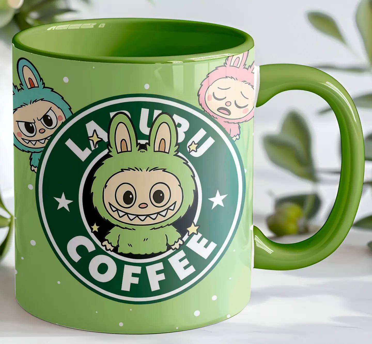 10 Artes para Caneca Labubu Starbucks Arquivo Editável  10