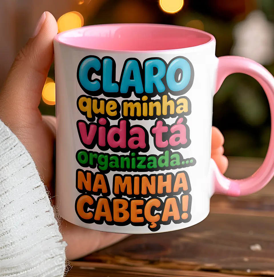 10 Artes para Caneca Frases 3D Arquivo em Jpg 4