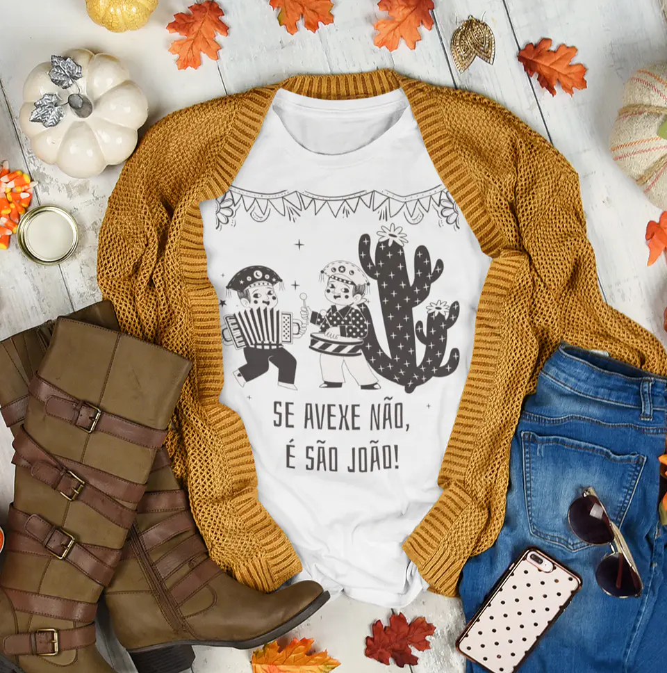 8 Artes para Camisa São João Festa Junina Arquivo Editável  7