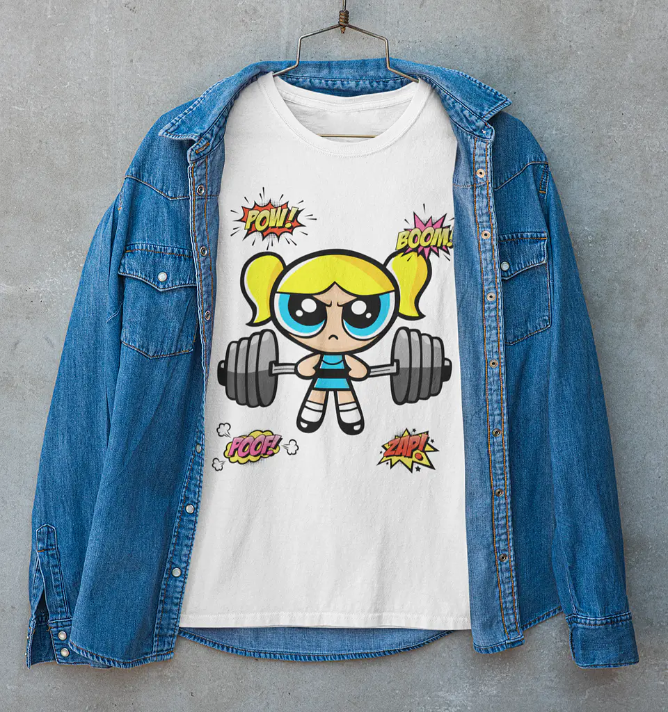 8 Artes para Camisa Meninas Super Poderosas Arquivo Editável   2