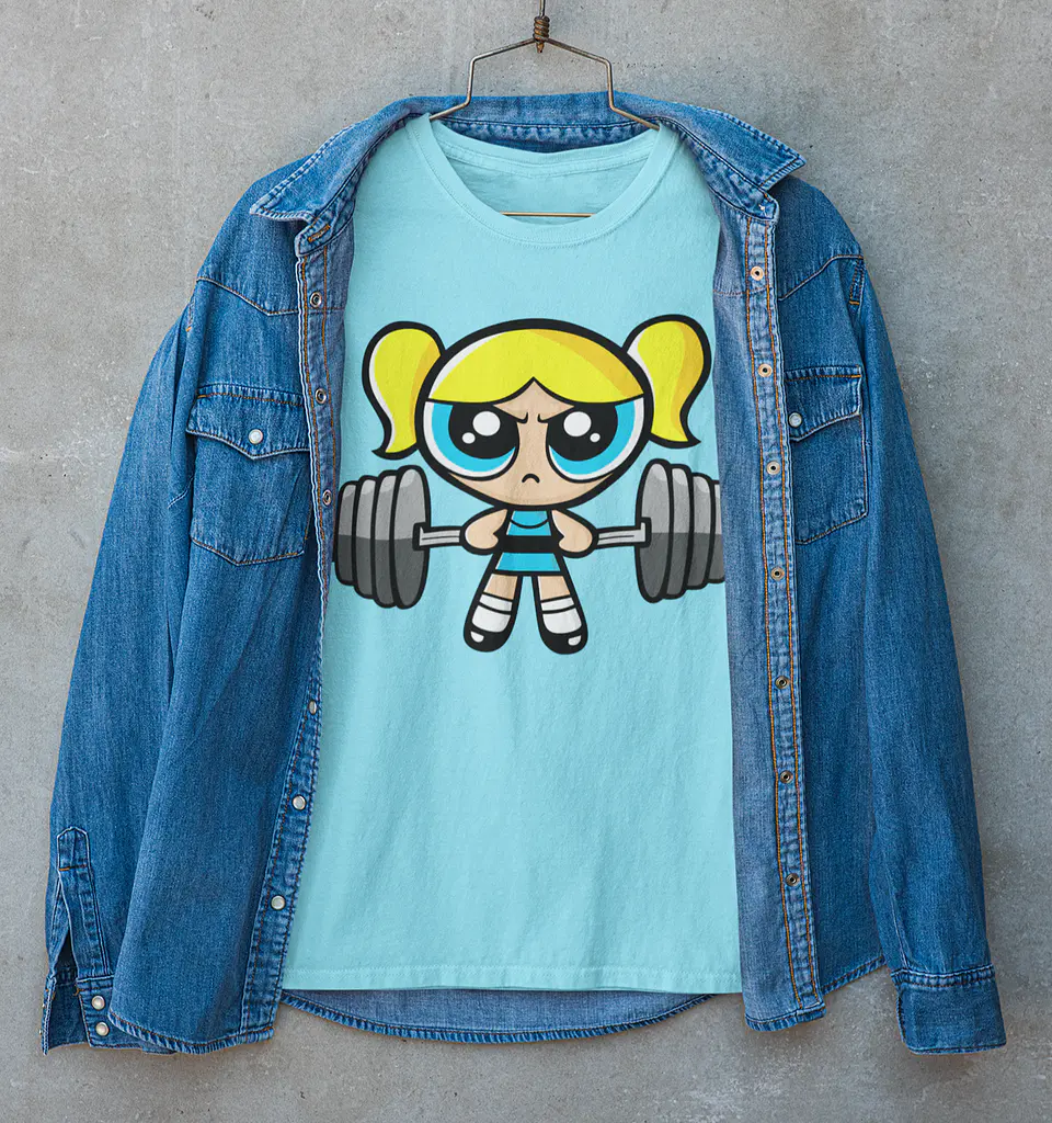 8 Artes para Camisa Meninas Super Poderosas Arquivo Editável   3