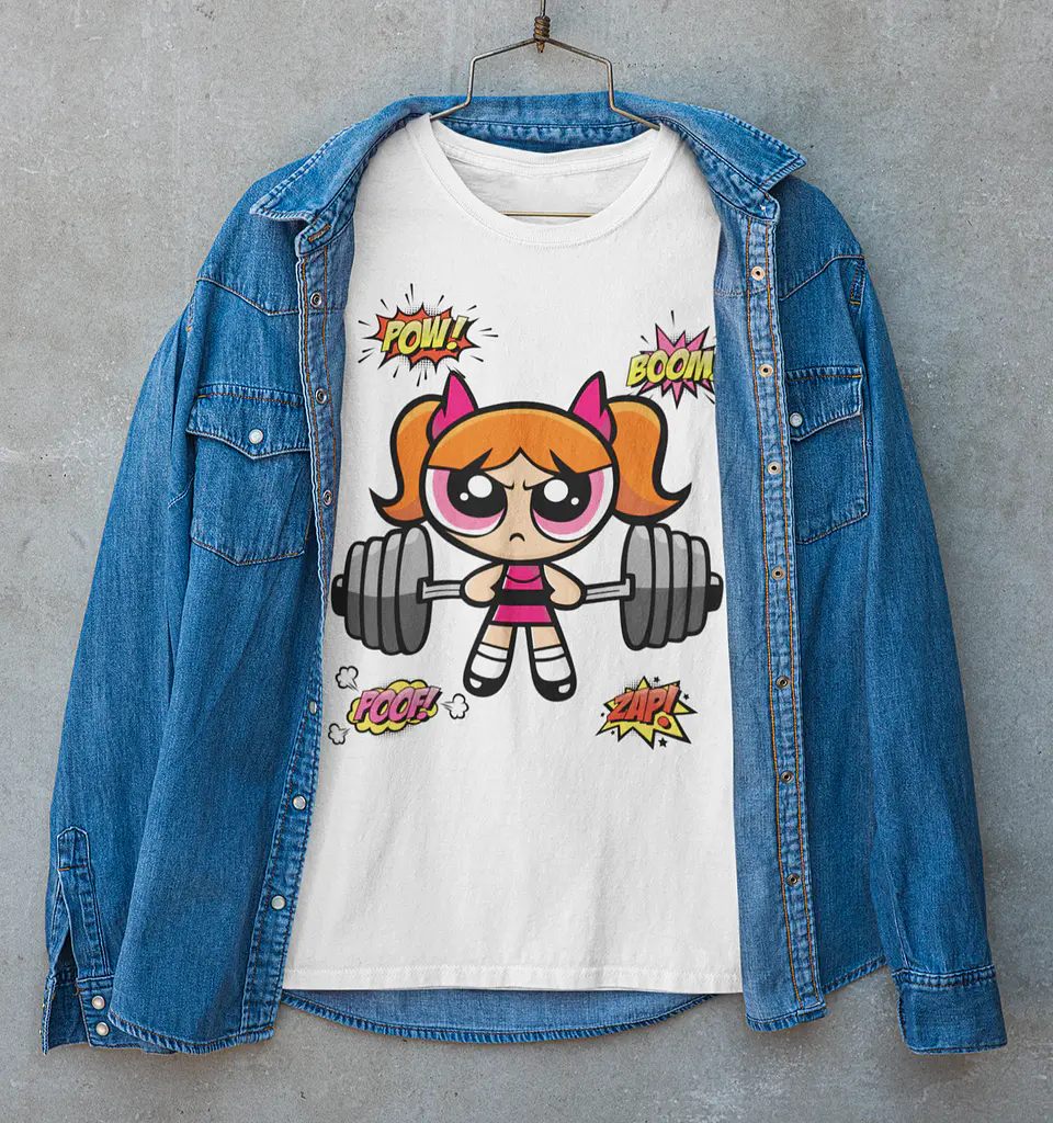 8 Artes para Camisa Meninas Super Poderosas Arquivo Editável   4