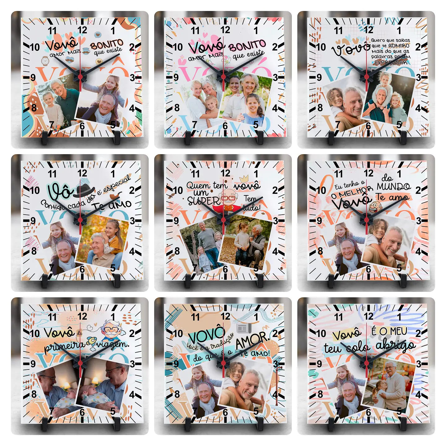21 Artes para Relogio Dia Dos Avós Arquivo Editável   1