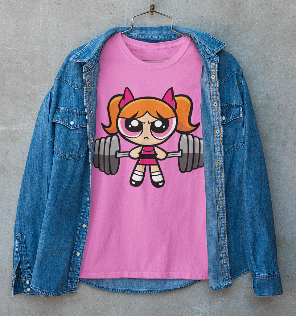 8 Artes para Camisa Meninas Super Poderosas Arquivo Editável   5