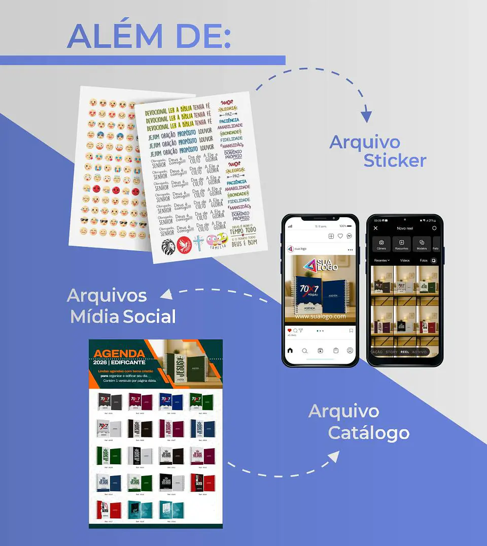 Arquivo Agenda Edificante Gospel 2026 Arquivo Editável  3