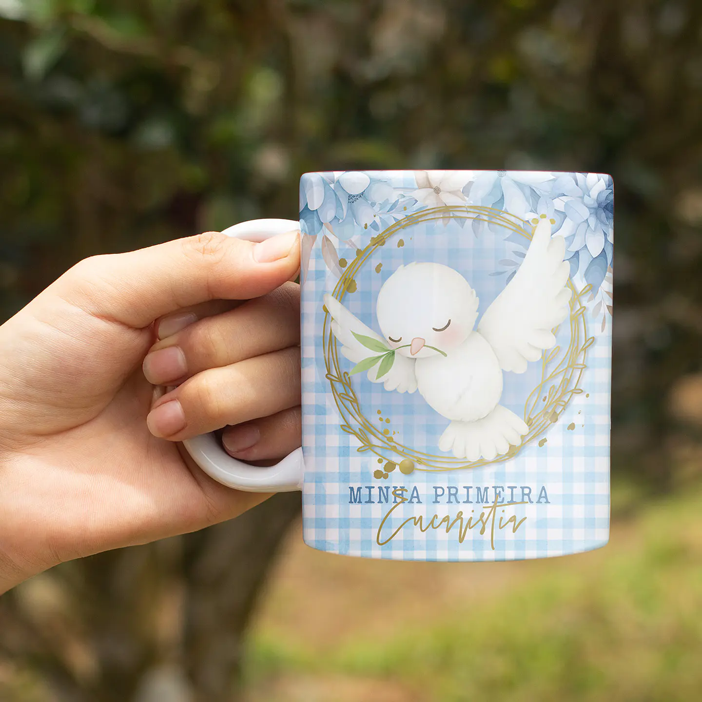6 Artes para Caneca Primeira Eucaristia Arquivo Editavel 1
