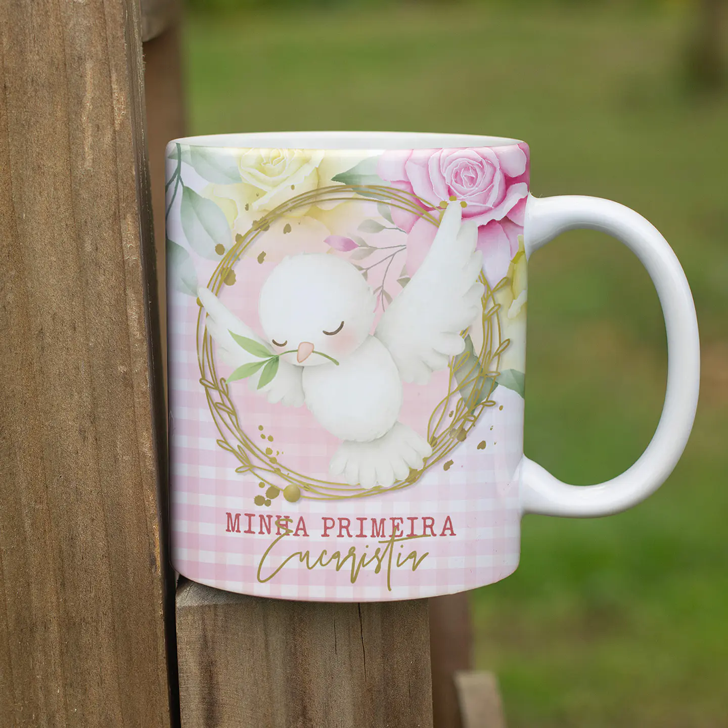 6 Artes para Caneca Primeira Eucaristia Arquivo Editavel 2