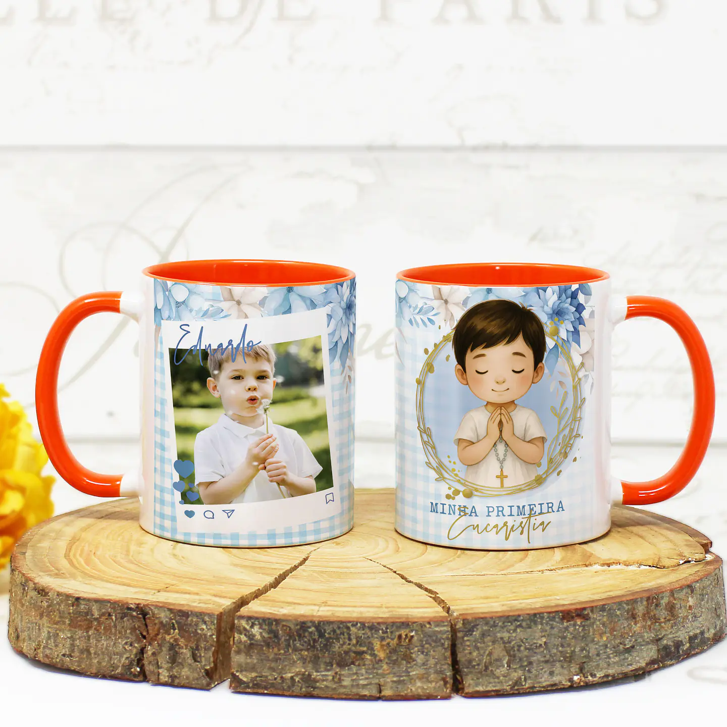 6 Artes para Caneca Primeira Eucaristia Arquivo Editavel 4