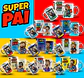 106 Artes para Caneca, azulejo, almofada, e Camisa Dia dos Pais Cartoon + Kit Digital em Jpg - Thumbnail 1