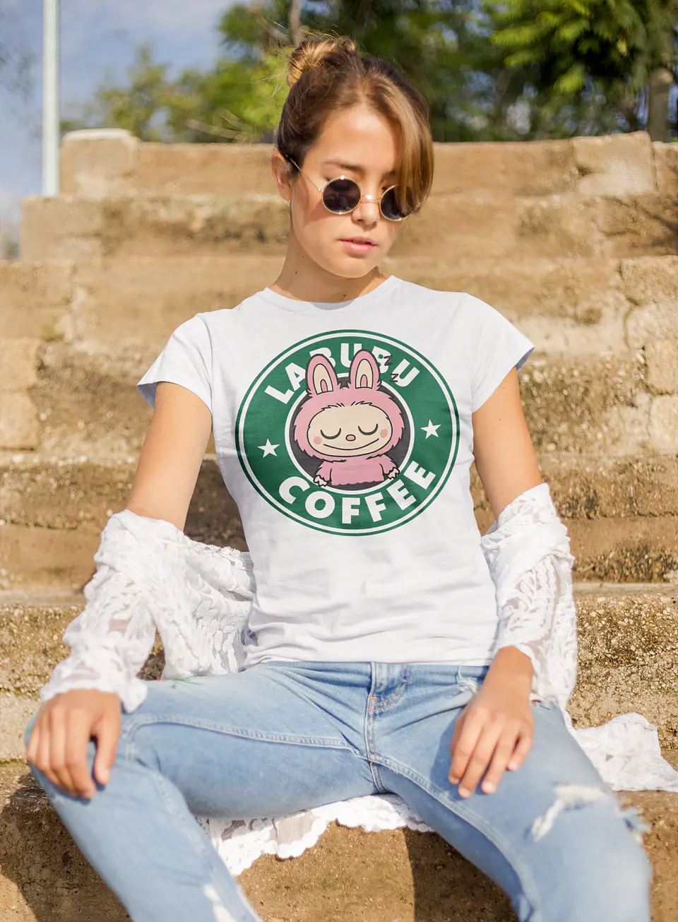 10 Artes para Camisa Labubu Starbucks Arquivo Editável 5