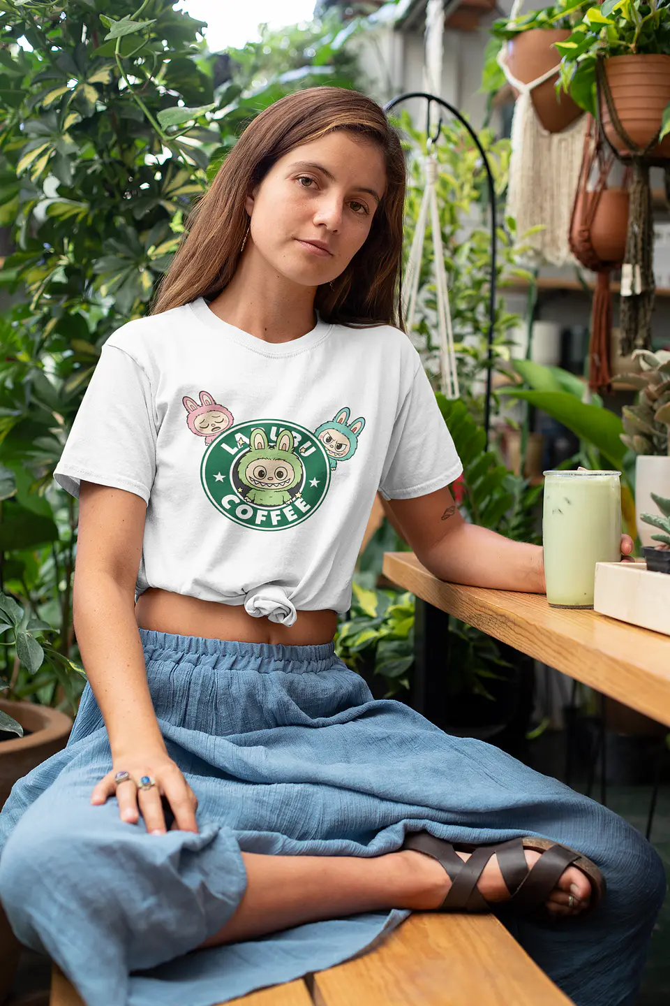 10 Artes para Camisa Labubu Starbucks Arquivo Editável 6