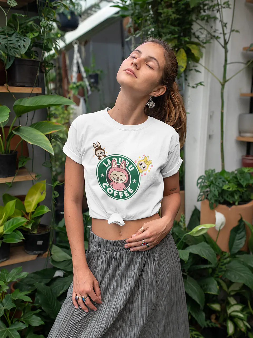 10 Artes para Camisa Labubu Starbucks Arquivo Editável 7