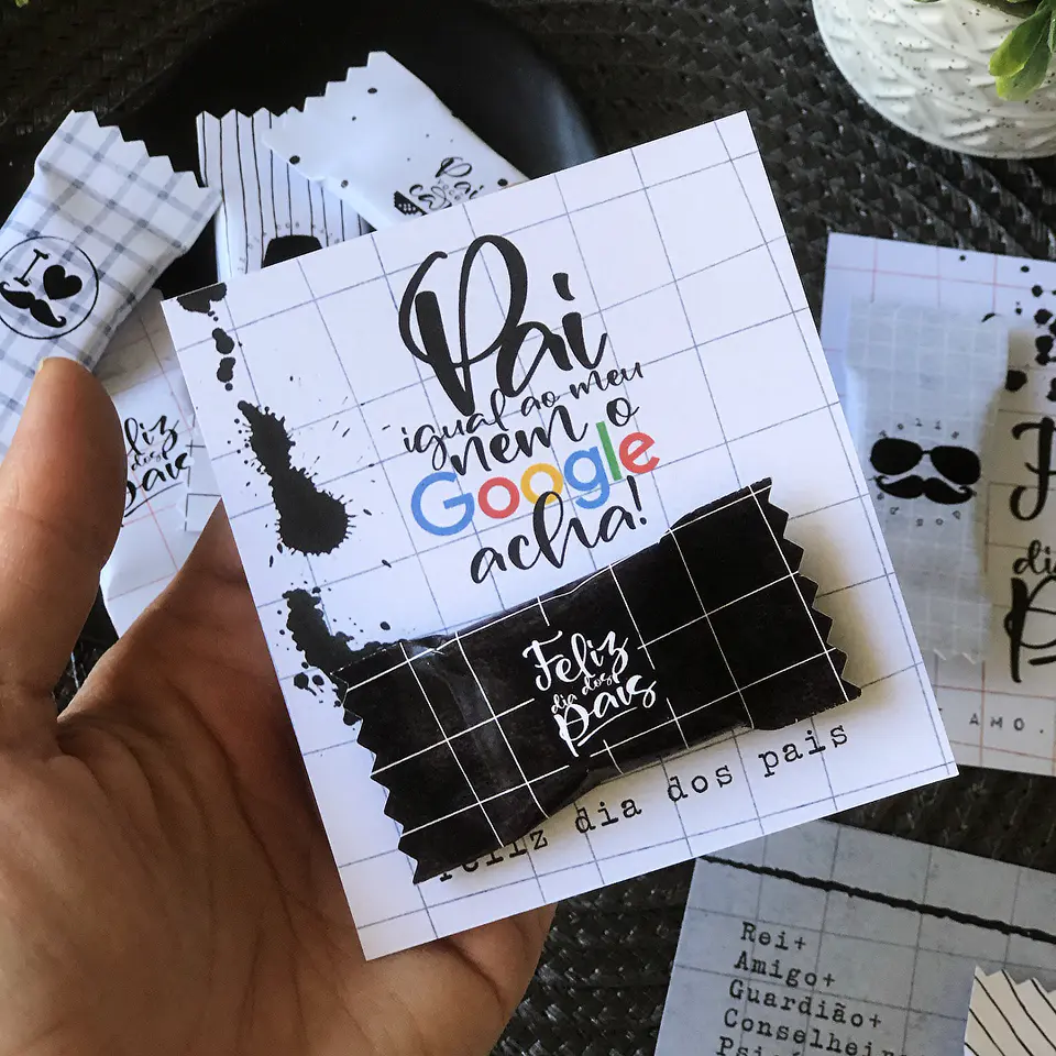 Arquivos Mimos Dia dos Pais Meu Pai, meu Amigo - Cards + Balinhas Arquivo em Png 4