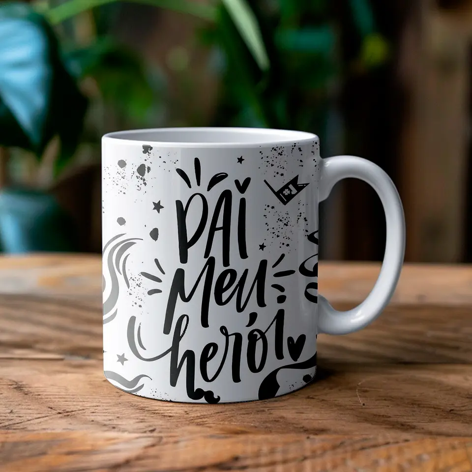 14 Artes para Caneca Dia dos Pais Frases Arquivo Editável 13
