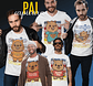 10 Artes para Camisa Dia dos Pais  Capivara Arquivo em Png - Thumbnail 1