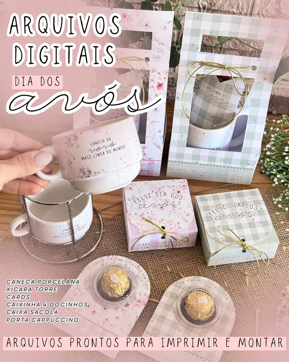 Arquivos prontos para Imprimir Dia dos Avós Arquivo em Pdf  1