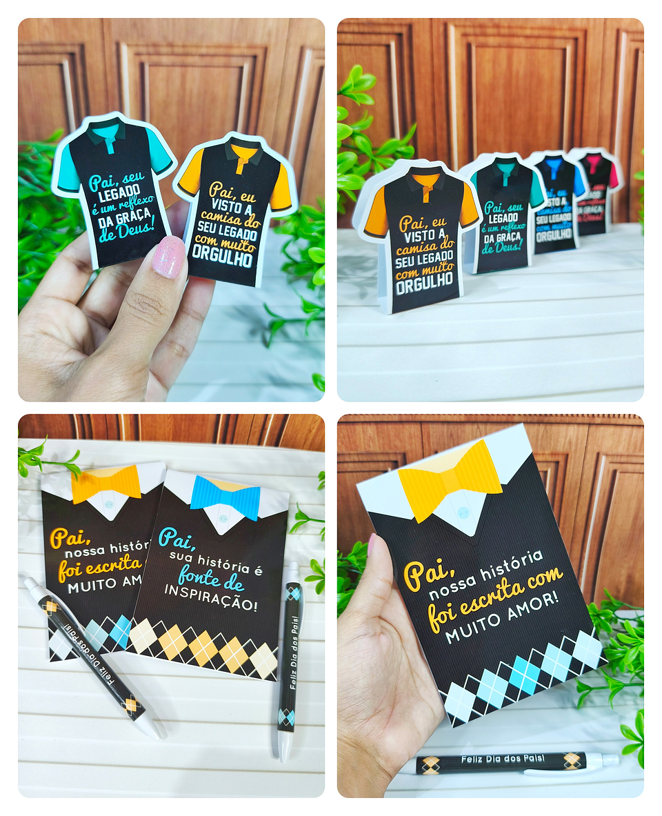 Arquivos prontos Mimos Dia dos Pais Arquivos em Png 3