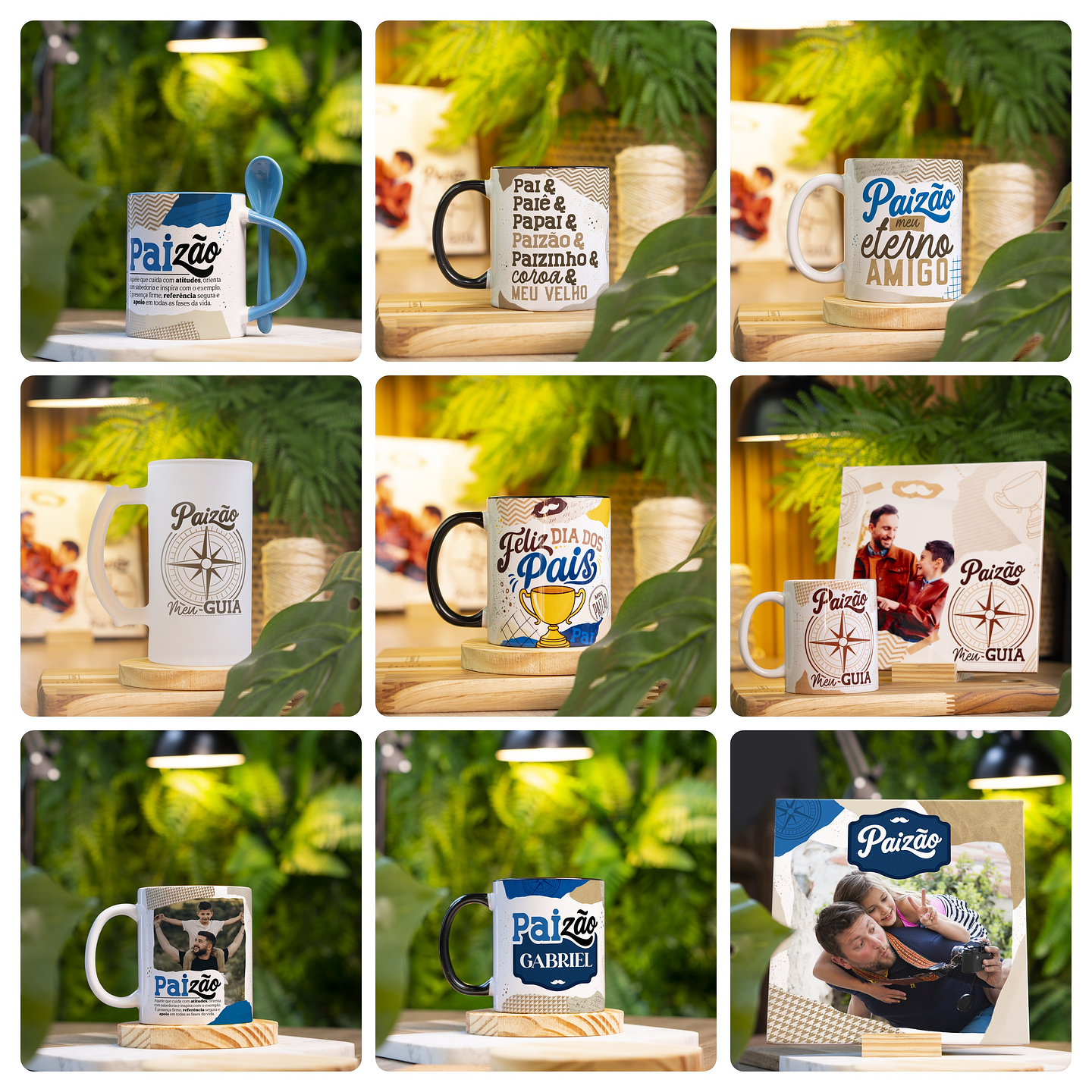 18 Artes para Caneca Dia dos Pais Paizão Arquivo em Jpg 1