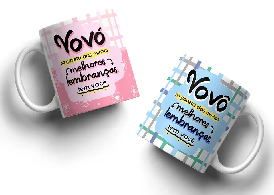 16 Artes para Caneca Dia dos Avós Arquivo em Png  3