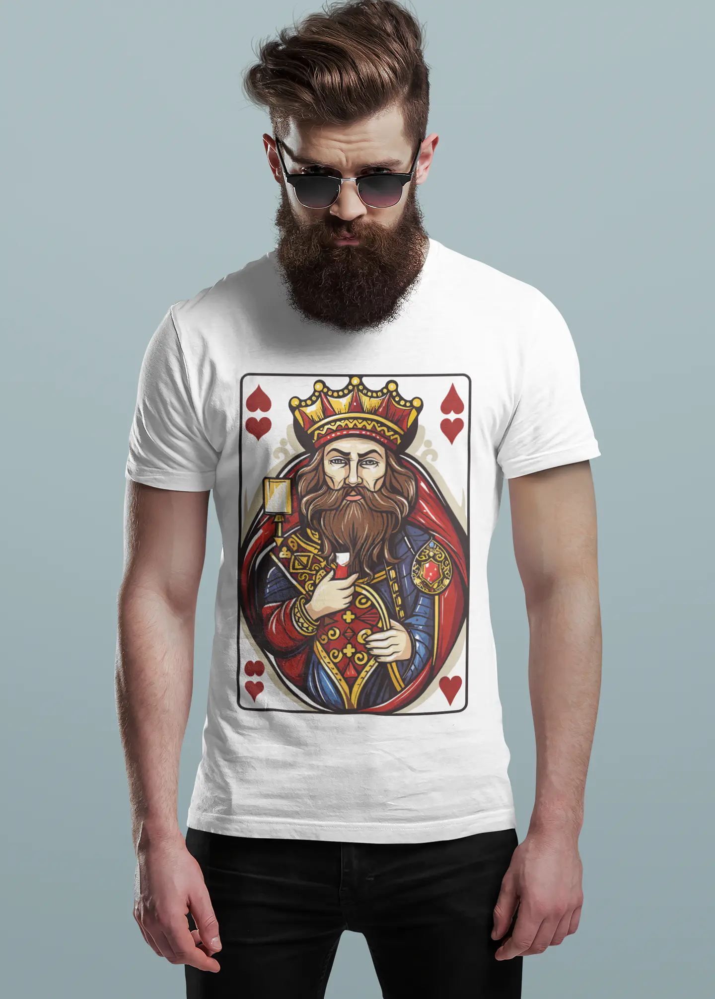 10 Artes para Camisas Estilo Cartas Arquivo Editável 5