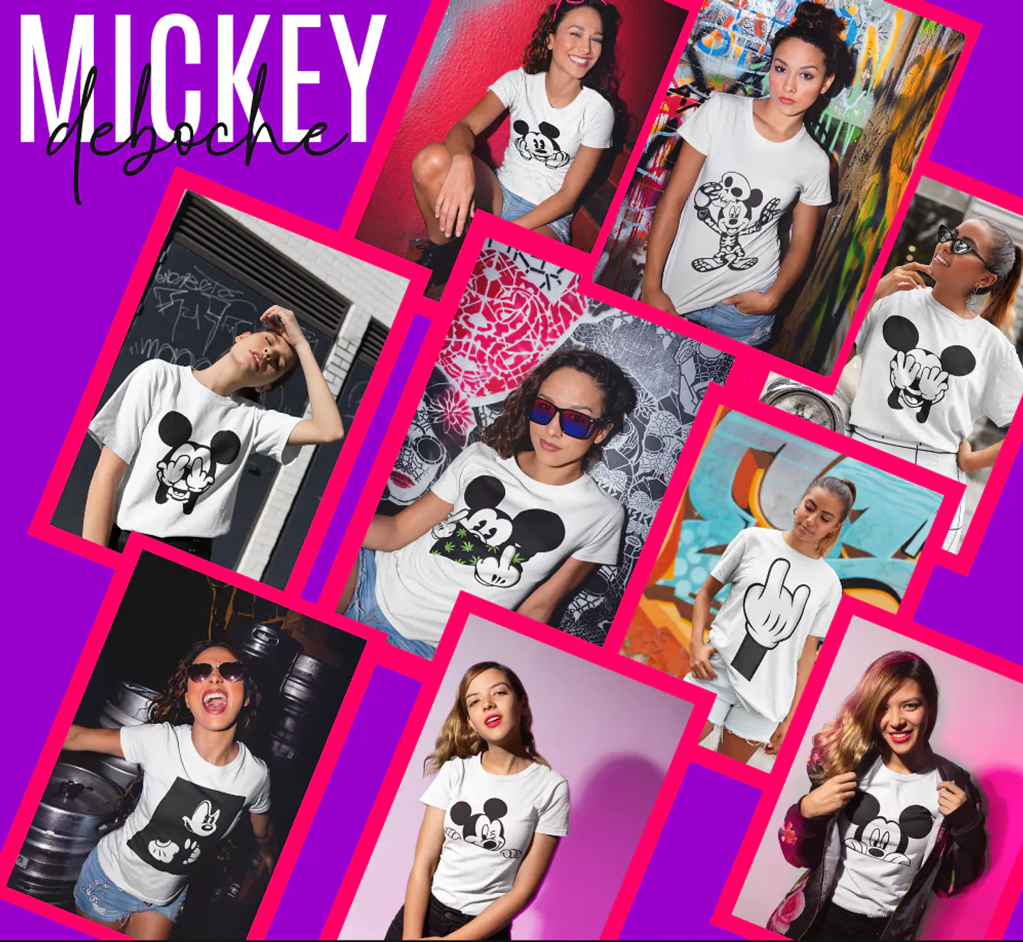 39 Artes para Camisa Mickey Arquivo em Png 4