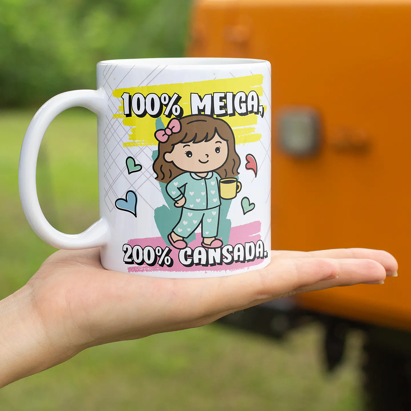 5 Artes para Caneca Frases Café Cute Arquivo Editável 3
