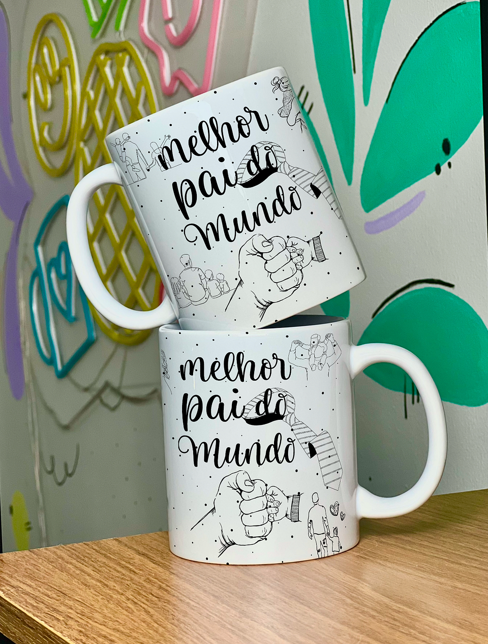 23 Artes para Sublimação Caneca Camisa Body Dia dos Pais Arquivo em Png 5