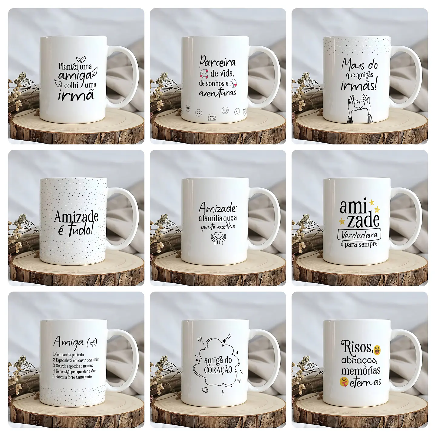 15 Artes para Canecas Amizade Amigas Arquivo em Jpg 2