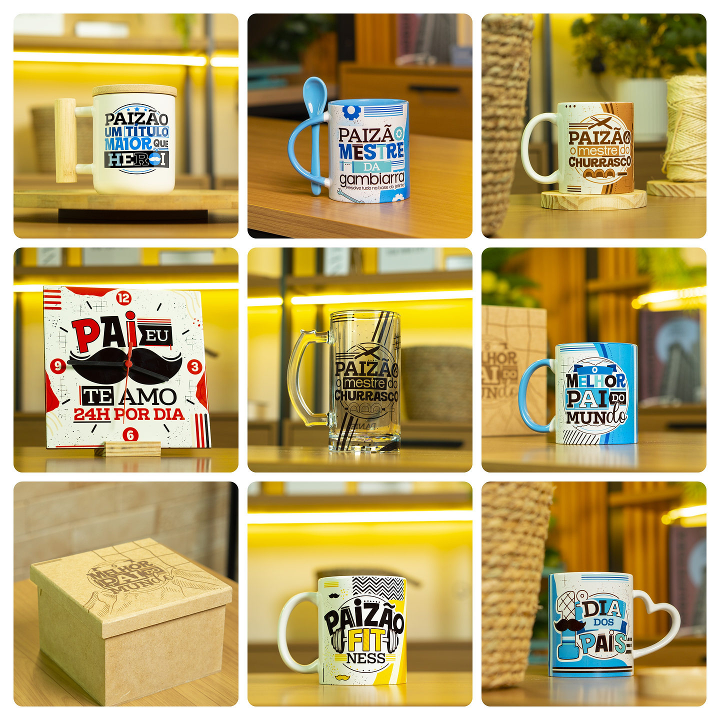 24 Artes para Caneca Dia dos Pais Arquivo em Jpg 2