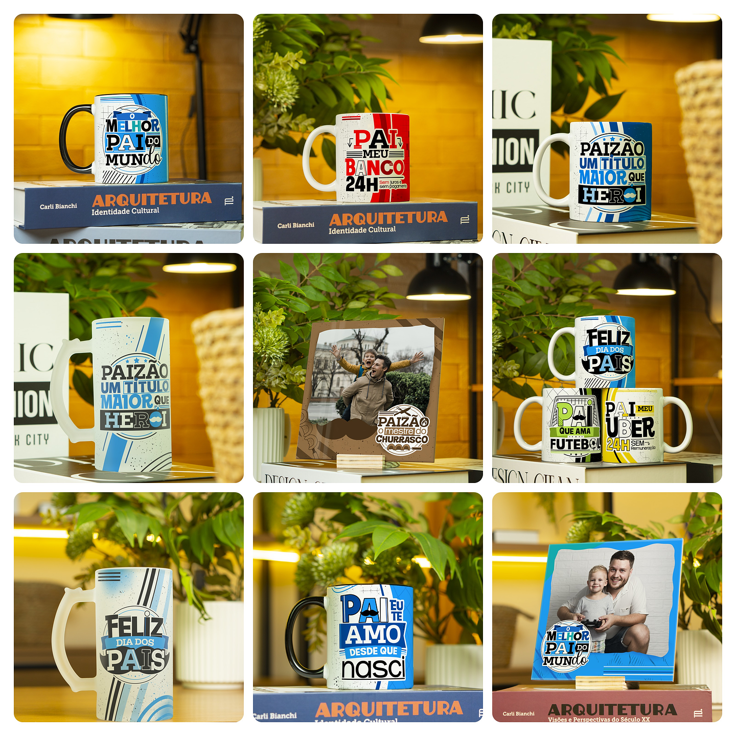 24 Artes para Caneca Dia dos Pais Arquivo em Jpg 3