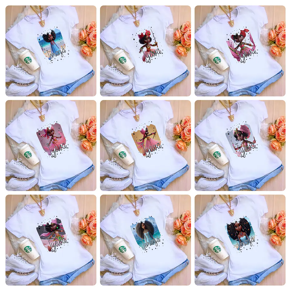 37 Artes para Camisas Orixás Arquivo Editável  4