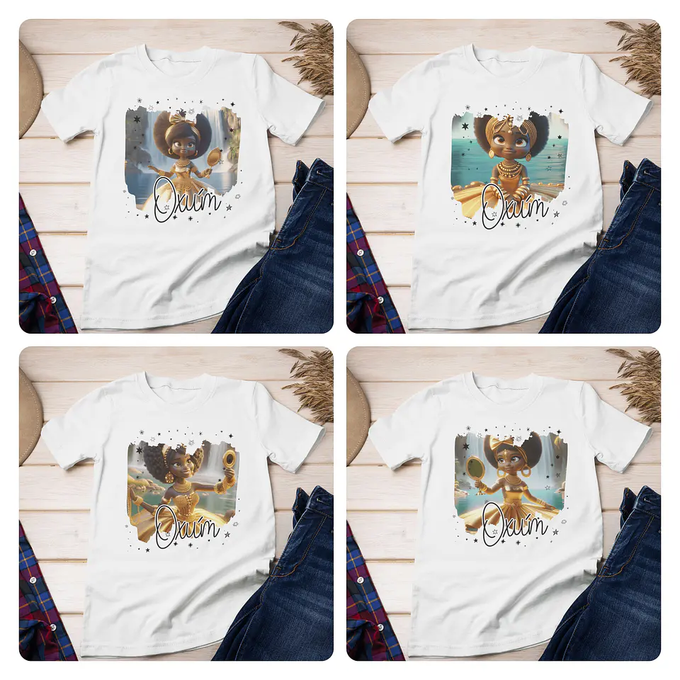 37 Artes para Camisas Orixás Arquivo Editável  5