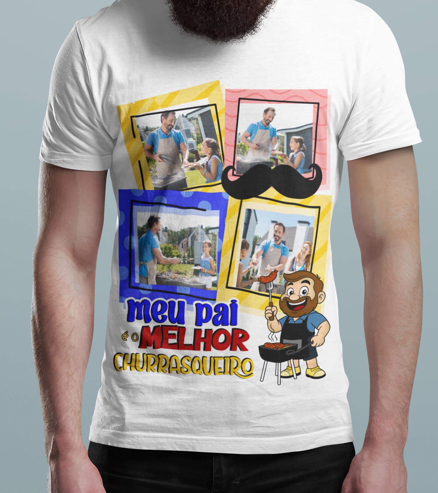 54 Artes para Caneca e Camisa + Kit Digital Dia dos Pais Arquivo Editável 7