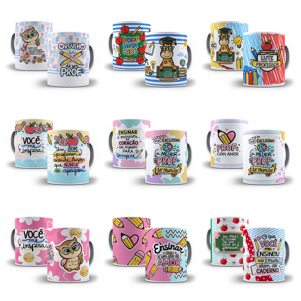 Kit Digital Dia dos Professores em Png  6