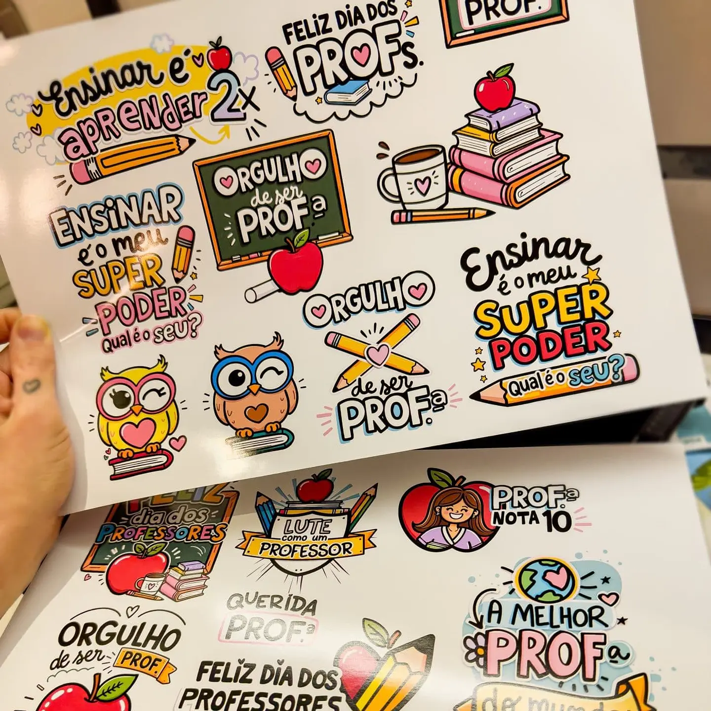 Kit Digital Dia dos Professores em Png  10