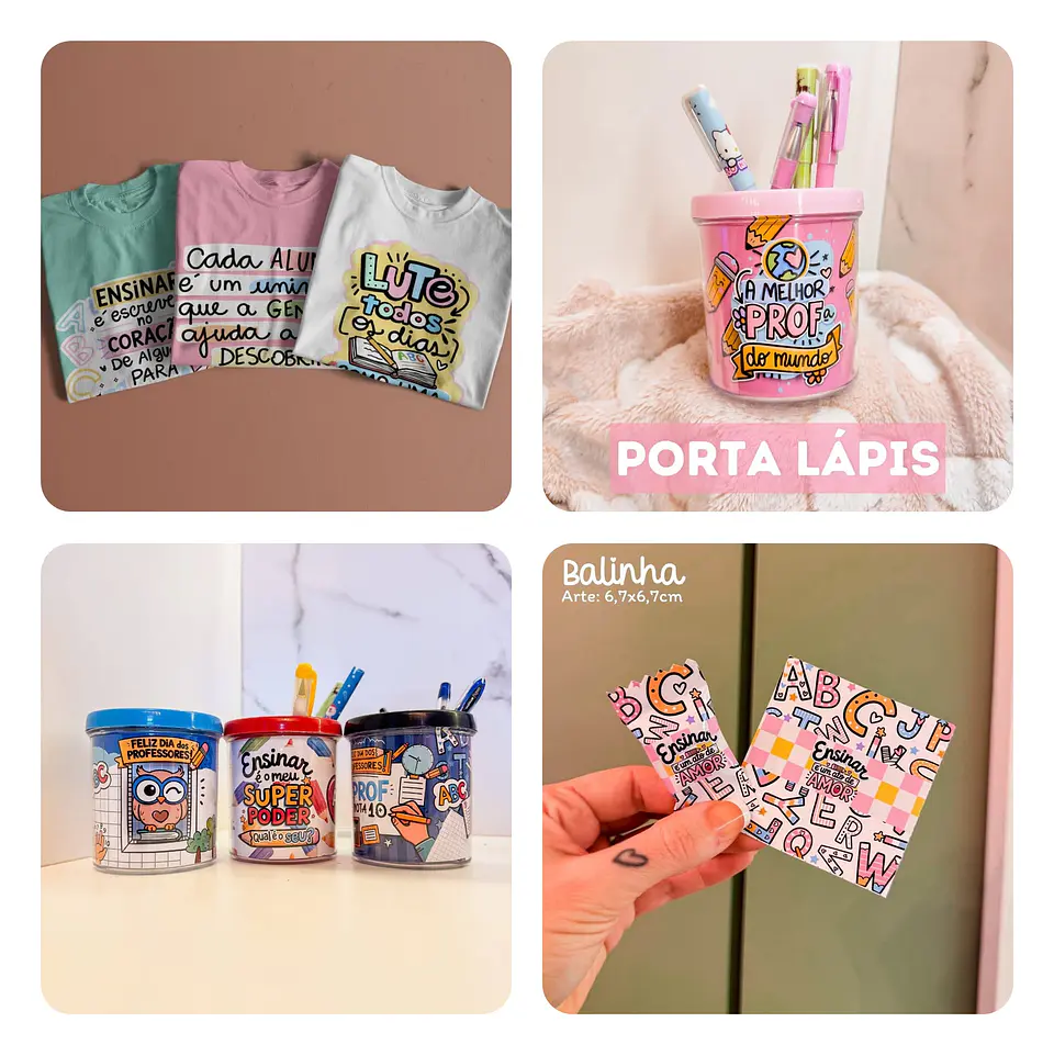 Kit Digital Dia dos Professores em Png  5