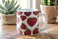 6 Arte para Caneca Dia dos Namorados Love Amor em 3d Arquivo em Jpg - Thumbnail 3