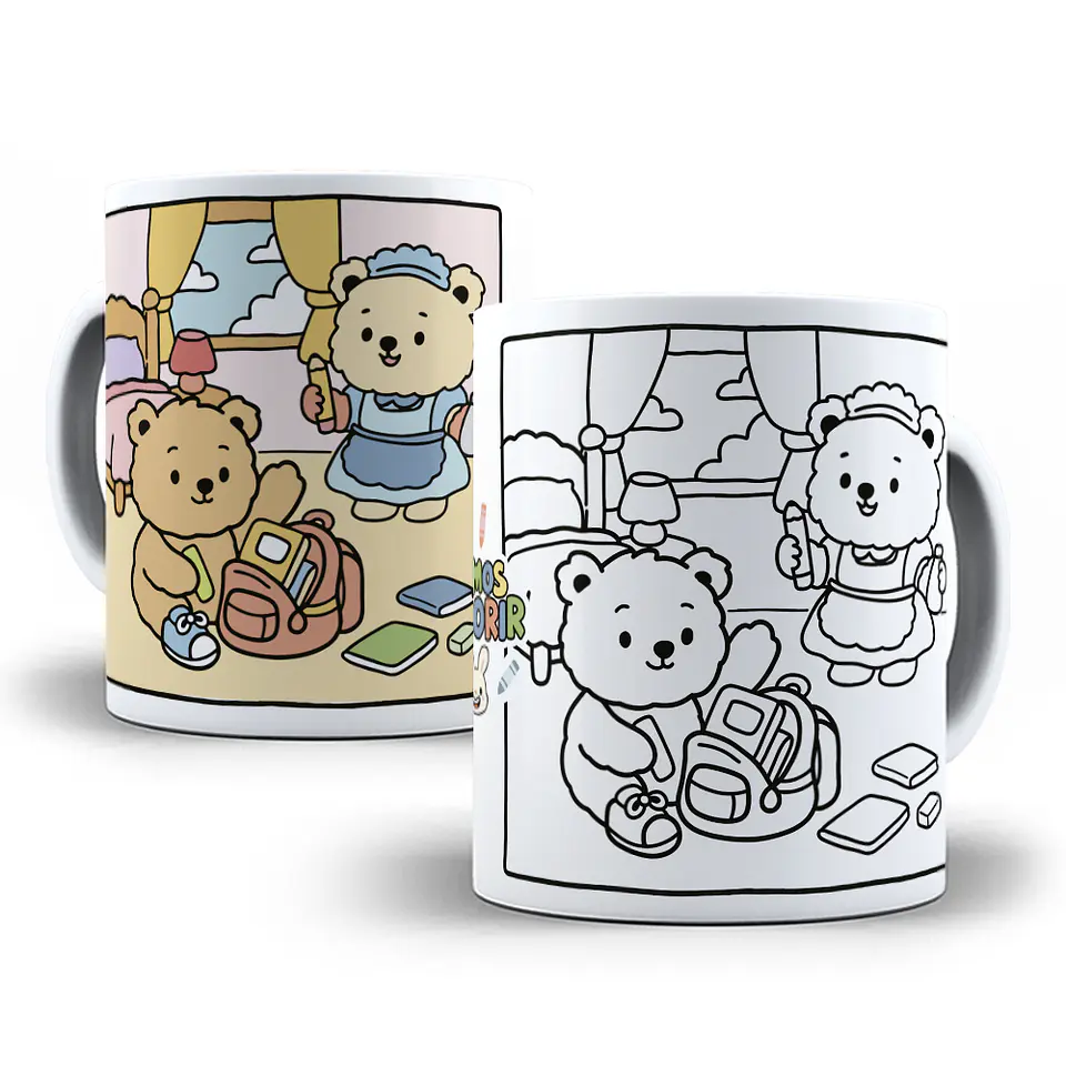 6 Artes para Caneca para Pintar Bobbie Gods Arquivo em Jpg  5