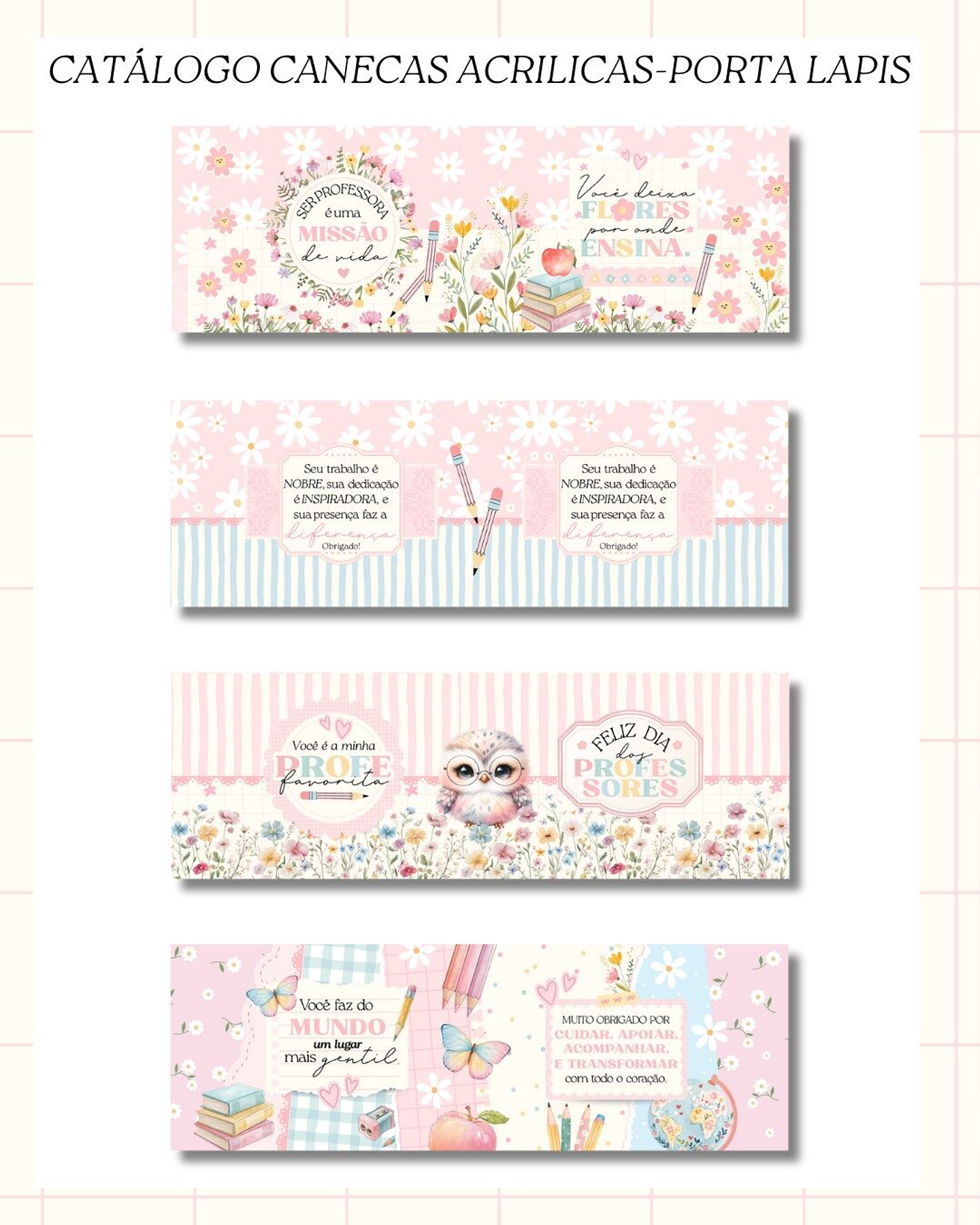 Kit Digital Dia dos Professores Mimos Arquivos Prontos  4