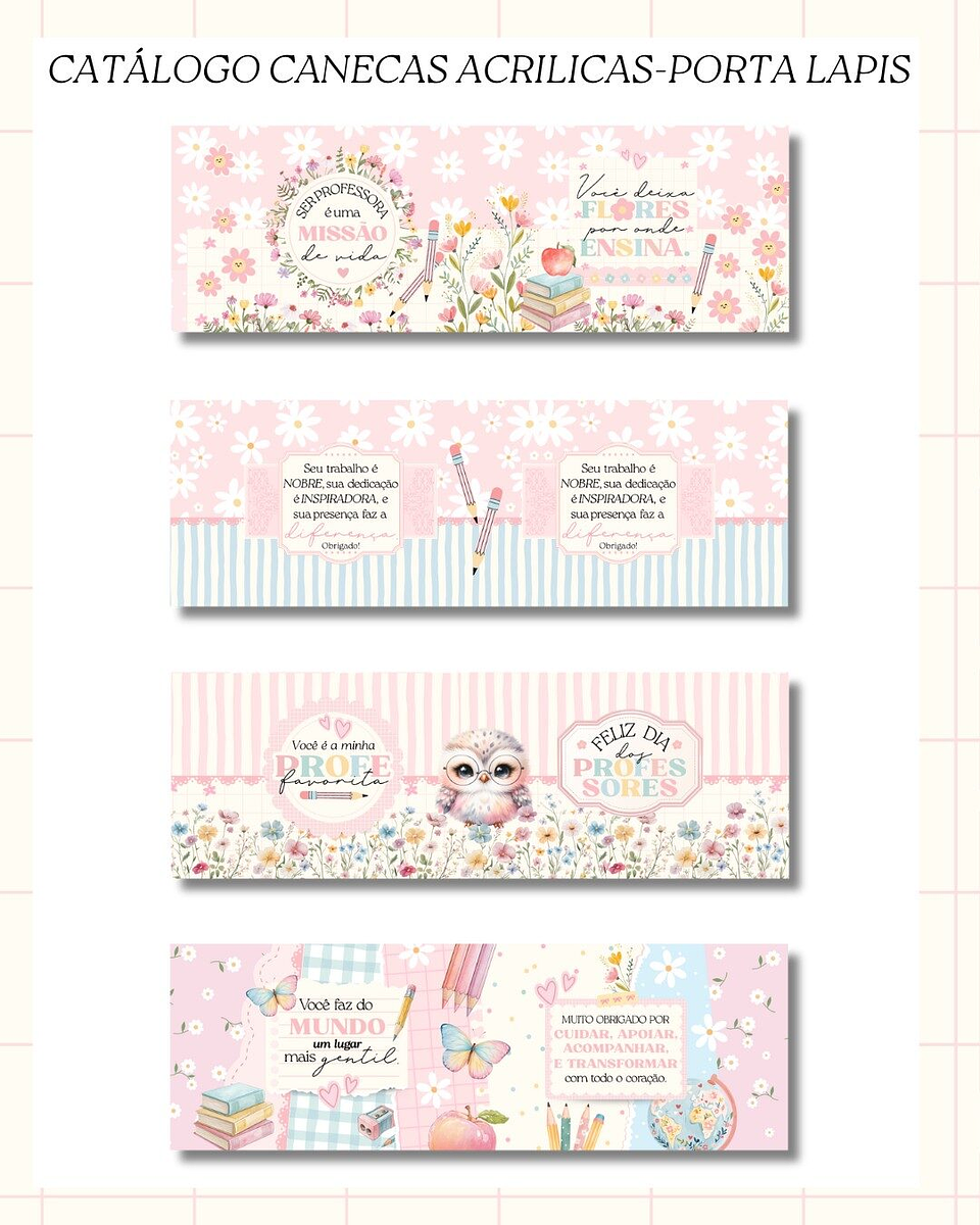 Kit Digital Dia dos Professores Mimos Arquivos Prontos  4