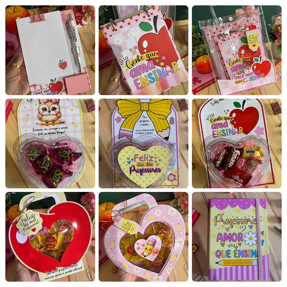 Arquivos de Corte Mimos Dia Dos Professores em Pdf  4