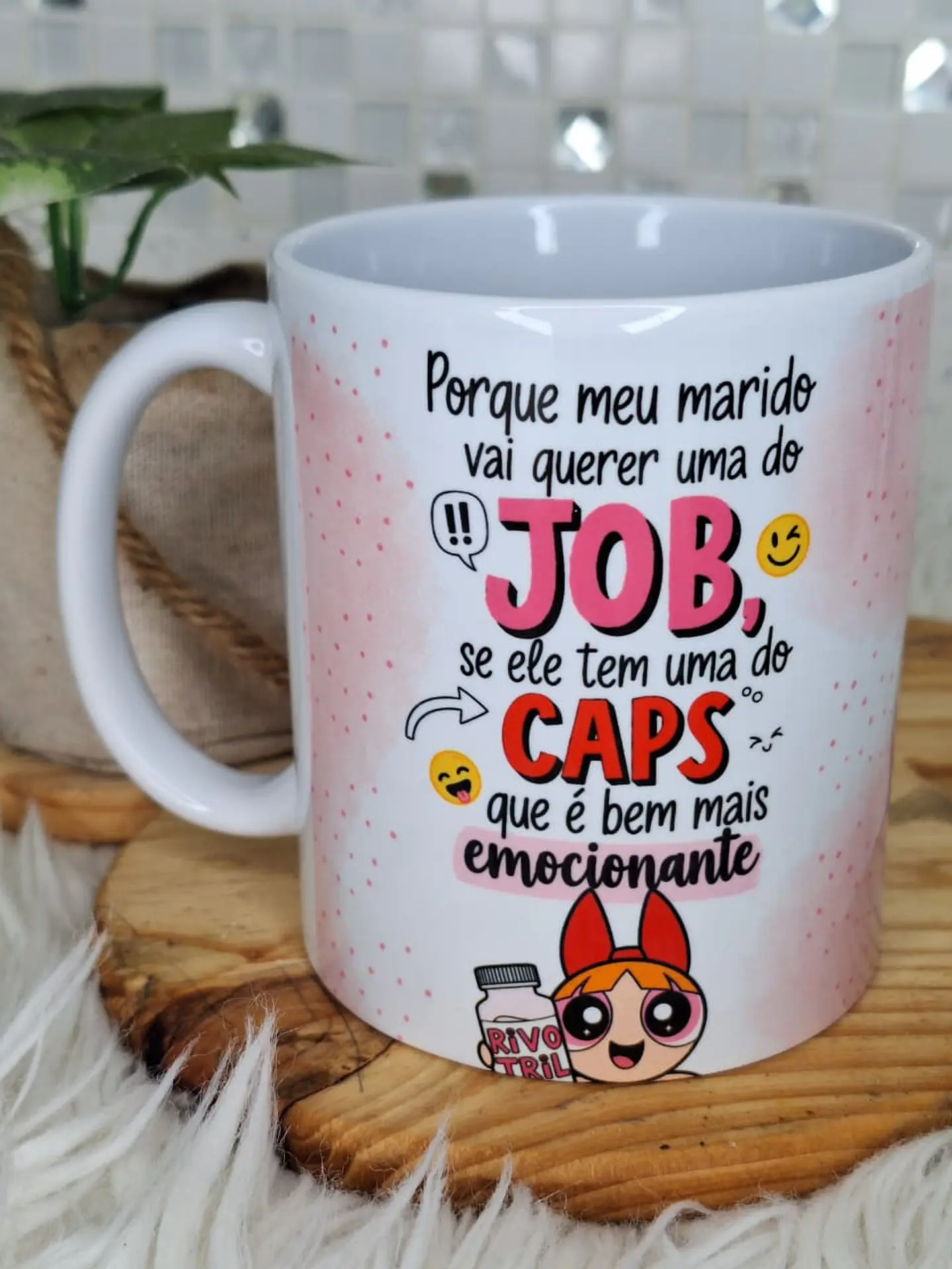 3 Artes para Caneca Porque meu marido vai querer uma do Job se ele tem uma do Caps que é bem mais emocionante Meninas Super Poderosas Arquivo em Png   2