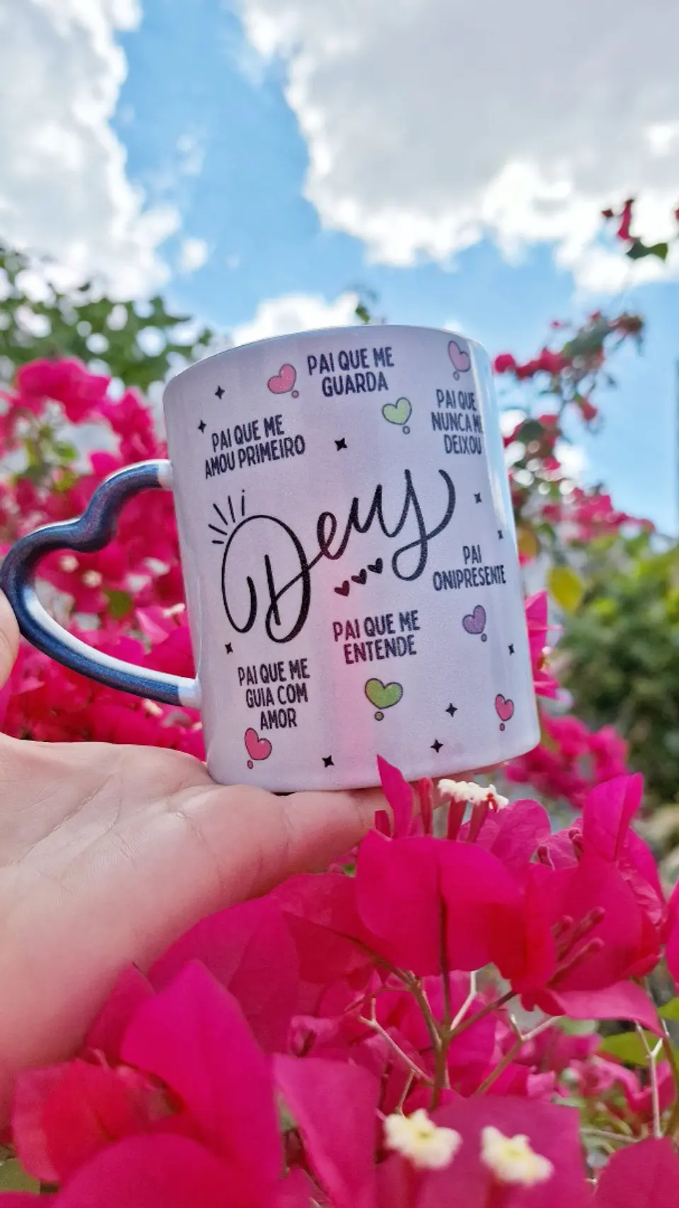 Arte para Caneca Deus pai que Arquivo em Png 1