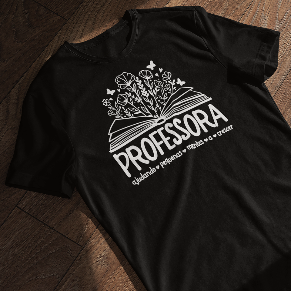 Arte para Camisa Jardim de Conhecimento Professor e Professora Arquivo Editável  1