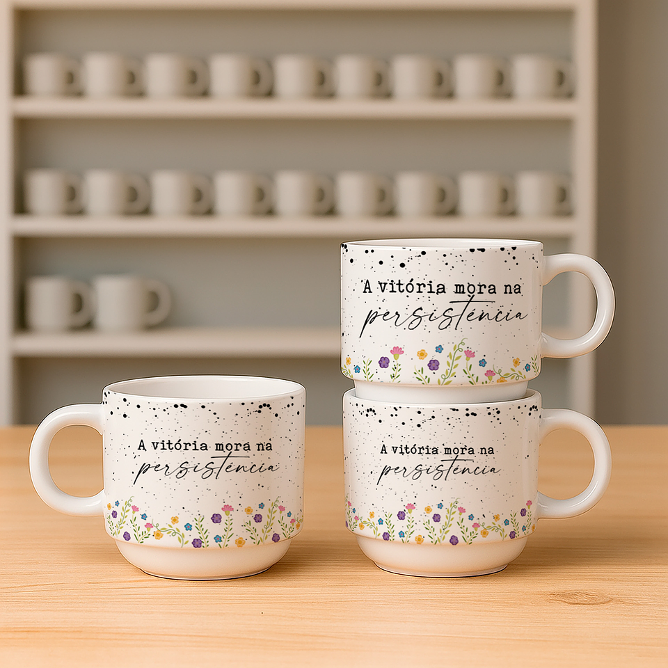 8 Artes para Torre de Xicara Chá Frases Arquivo Editável 1