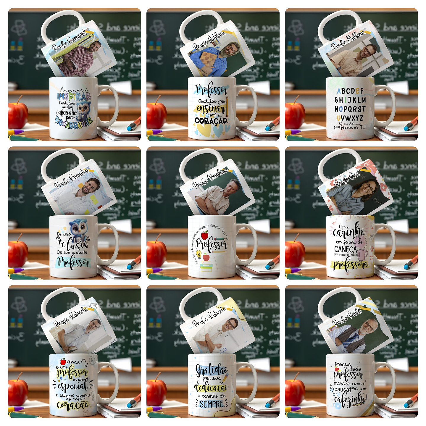 40 Artes para Caneca Dia Dos Professores Arquivo Editável 4