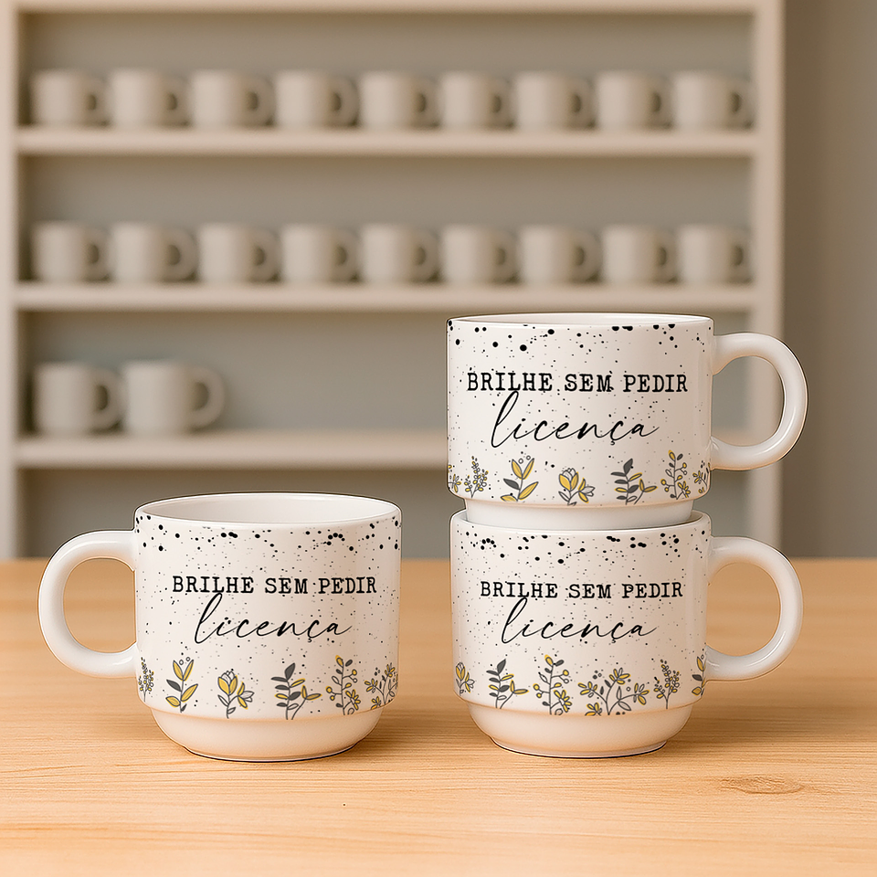 8 Artes para Torre de Xicara Chá Frases Arquivo Editável 3