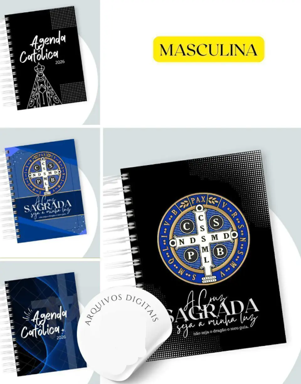 100 Artes para Capas Catolicas para Agendas em Jpg 5