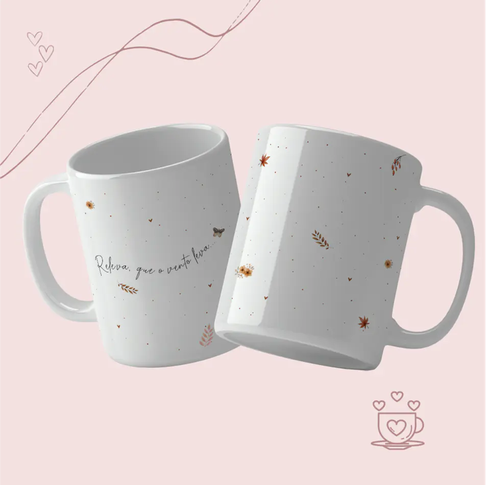 13 Artes para Caneca Frases Diversas Arquivo Editável 2